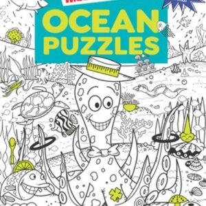 Ocean Puzzles: Over 100 Ocean-Themed Search and Find Puzzles for Kids 6 and Over