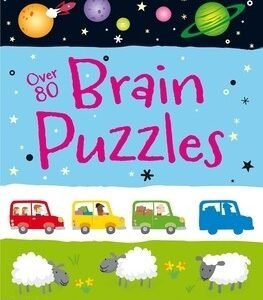 Over 80 Brain Puzzles Khan, Sarah Paperback