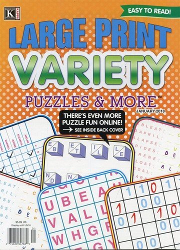 2 BOOKS KAPPA VARIETY PUZZLES & MORE 2018 JAN & MARCH
