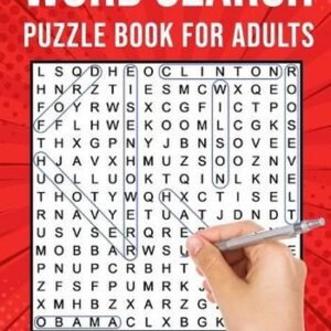 Word Search Puzzle Books for Adults: Large Print Wordsearch 84 USA Themed Puzzle