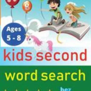 kids second word search: Easy Large Print Word Find Puzzles for Kids - Color ...