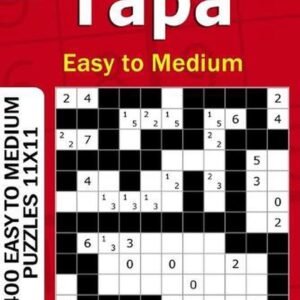 Tapa puzzle book for Adults: 400 Easy to Medium Puzzles 11x11 (Volume 20) by Ale