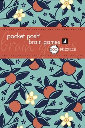 Pocket Posh Brain Games 4 by The Puzzle Society Book The Fast Free Shipping