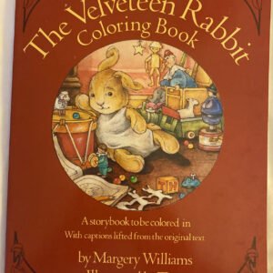The Velveteen Rabbit Coloring Book by Margery Williams Vintage 1984 UNCOLORED