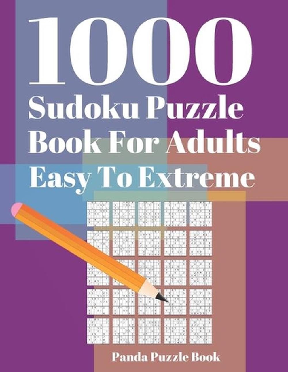 1000 Sudoku Puzzle Books For Adults Easy To Extreme: Brain Games for Adults – Lo