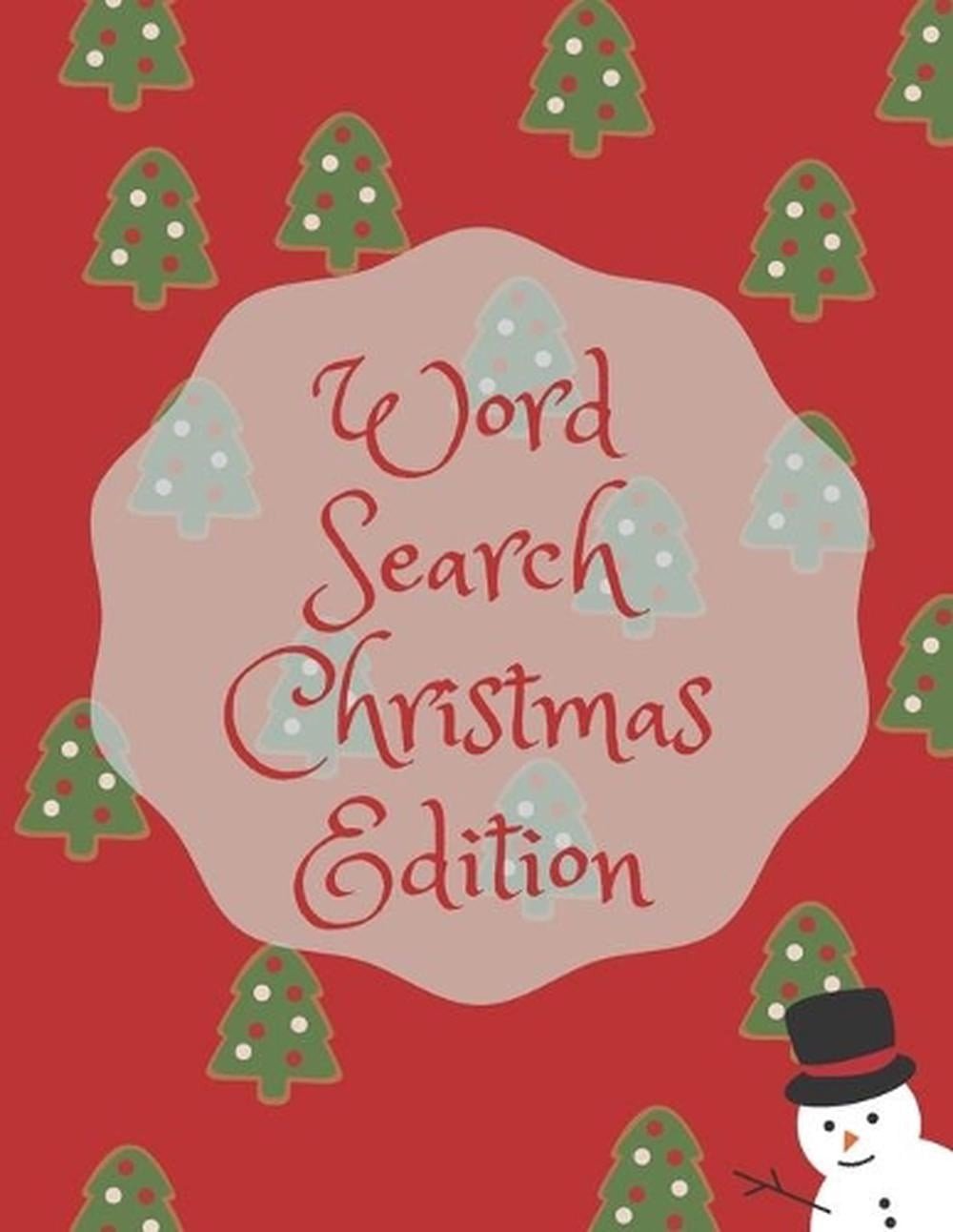 Word Search Christmas Edition: 75 Puzzle Pages With Word Search for Children and
