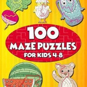 100 Maze Puzzles for Kids 4-8 : Maze Activity Book for Kids. Grea