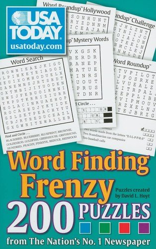USA TODAY Word Finding Frenzy: 200 Puzzles (USA Today Puzzles) (Volume 15) -…