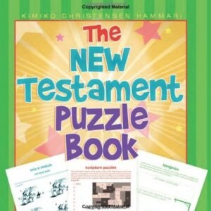 THE NEW TESTAMENT PUZZLE BOOK By Kimiko Christensen Hammari **BRAND NEW**