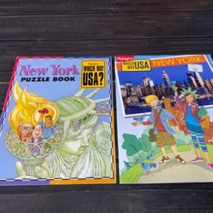 Which Way Usa New York Puzzle Book And Workbook with Map