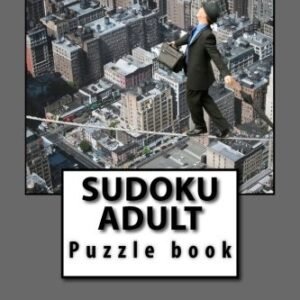 SUDOKU ADULT PUZZLE BOOK : 100 QUIRKY AND MEDIUM SUDOKU By Fabio Hewkin **NEW**