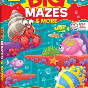 School Zone - Big Mazes & More - Paperback, by School Zone Joan - Acceptable
