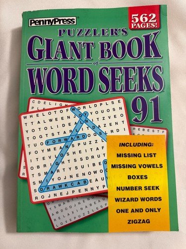 Puzzler’s Giant Book of Word Seeks #91