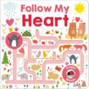 Maze Book: Follow My Heart (Follow Me Maze Books), Priddy, Roger, New Book