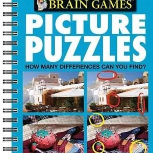 Brain Games - Picture Puzzles #4: How Many Differences Can You Fi (Spiral Bound)