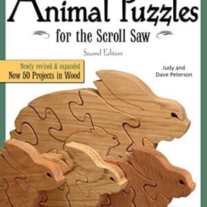 Animal Puzzles for the Scroll Saw, Se..., Judy Peterson