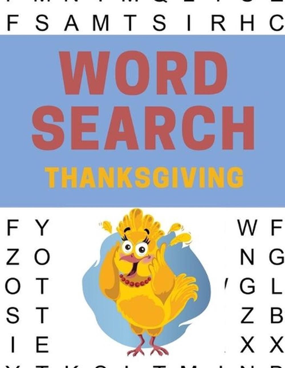 Word Search Thanksgiving: Thanksgiving word search puzzle books for adults (Vol.