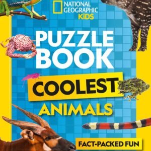 Puzzle Book Coolest Animals: Brain-..., National Geogra