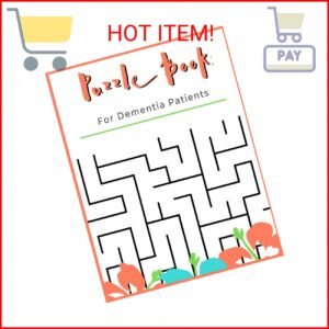 Puzzle Book for Dementia Patients: For Adults With Dementia | 50 Puzzles | Paper