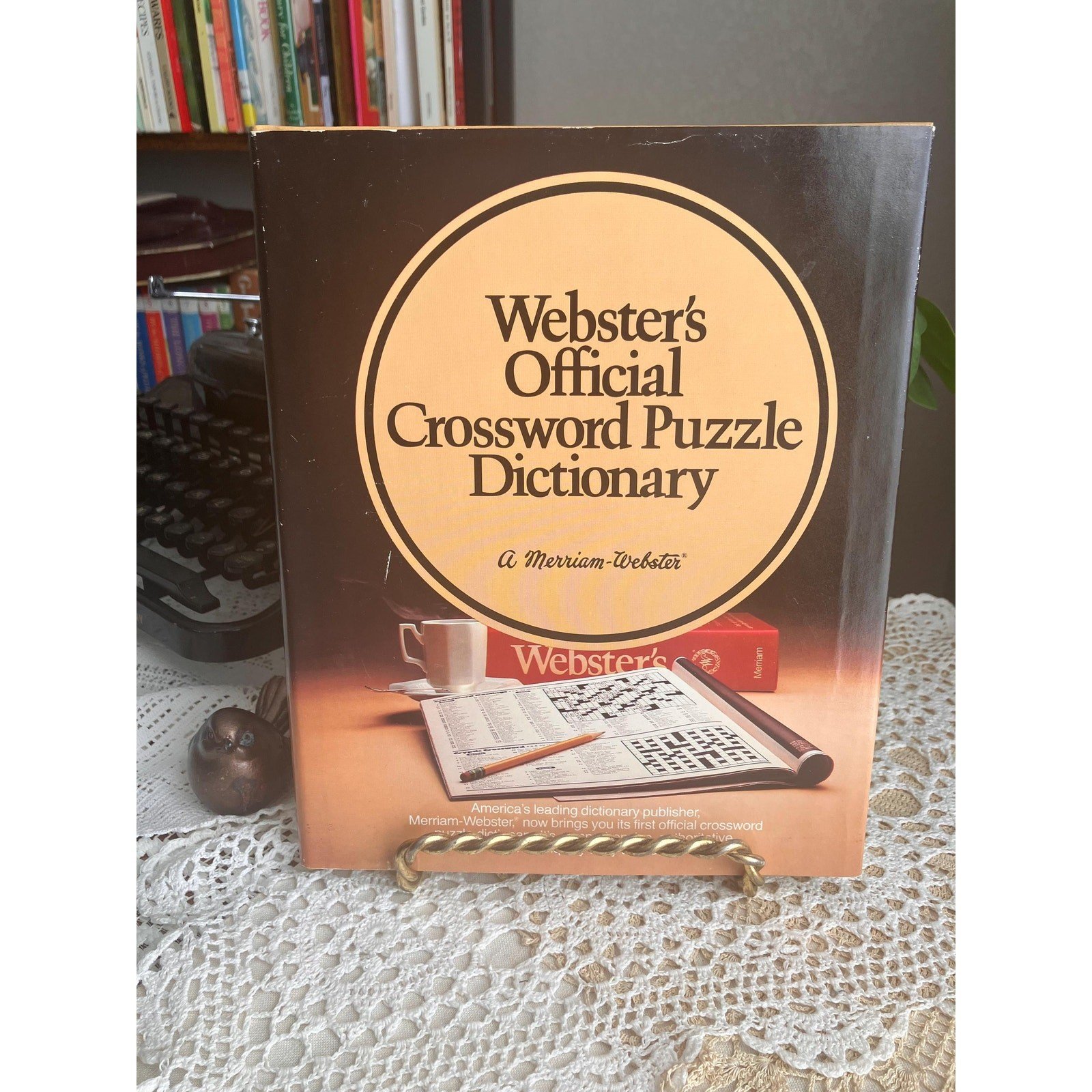 1981 Webster’s Official Crossword Puzzle Dictionary, Merriam-Webster