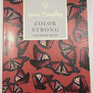 Vera Bradley Color Strong Adult Mini (6" x 4.25") Coloring Book ~ Brand New!