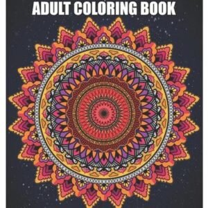 50 Intricate Mandalas: Adult Coloring Book with 50 Detailed Mandalas for Relaxat