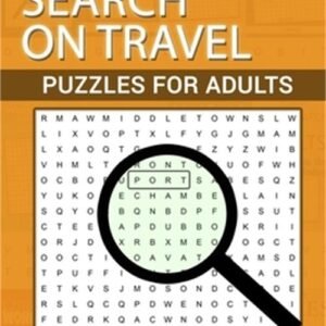 Word Search on Travel: Puzzle For Adults (Paperback or Softback)