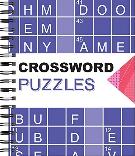 Brain Games – Crossword Puzzles (Arrow) – Spiral-bound – VERY GOOD