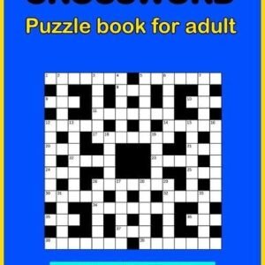 N R Color Crossword puzzle book (Paperback)
