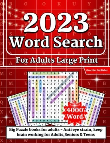 4000 Word Search for Adults La – Paperback – VERY GOOD