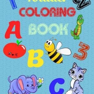 ABC Toddler Coloring Book: Alphabet fun coloring book for kids Ages 2, 3, 4 & 5