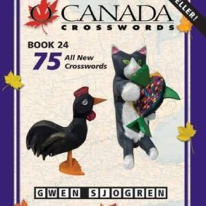 O Canada Crosswords Book 24 - VERY GOOD