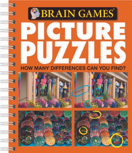 Brain Games Picture Puzzles: How Many Differences Can You – VERY GOOD