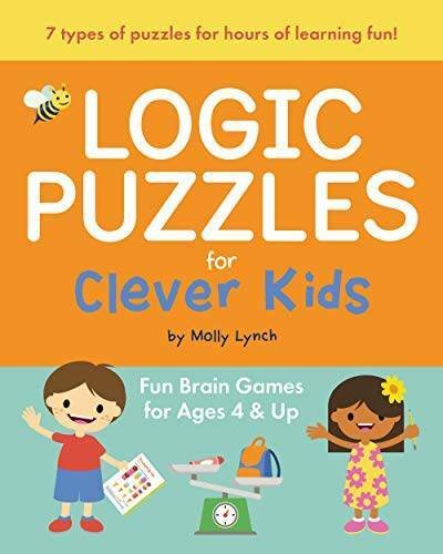 Logic Puzzles for Clever Kids: Fun brain games for ages 4 & up – GOOD
