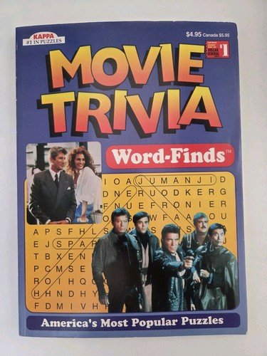 Kappa Movie Trivia Word Finds Book 1997