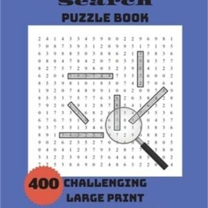 Number Search Puzzle Book: 400 Challenging Large Print Number Searches For Adult