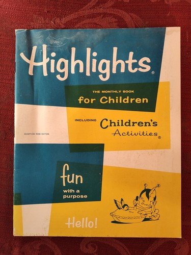 Rare HIGHLIGHTS Children’s magazine January 1977 Stories Activities Puzzles!