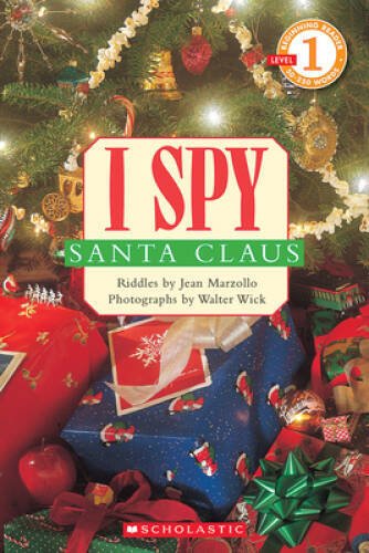 I Spy Santa Claus (Scholastic Reader, Level 1) – Paperback – VERY GOOD