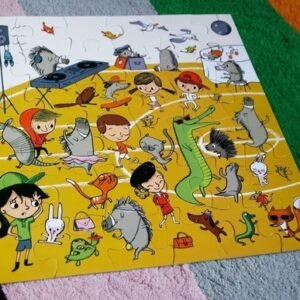 Spot a Lot Animals: Storybook and 2 in 1 Jigsaw Puzzle Parragon Book (3+Years)