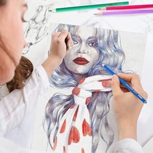 36 Pack Colored Pencils for Adult Coloring Books, Soft Core, Art Drawing Pencils