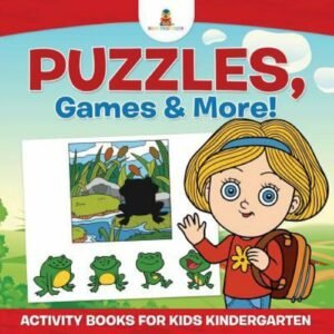 Puzzles, Games & More! Activity Books for Kids Kindergarten by Professor, Bab...