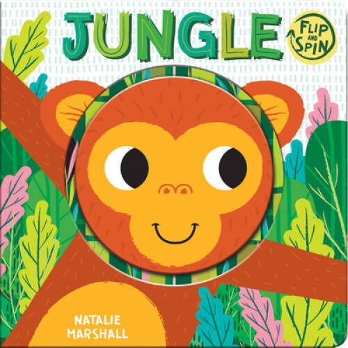 Jungle (Flip and Spin) – Board book By Marshall, Natalie – GOOD