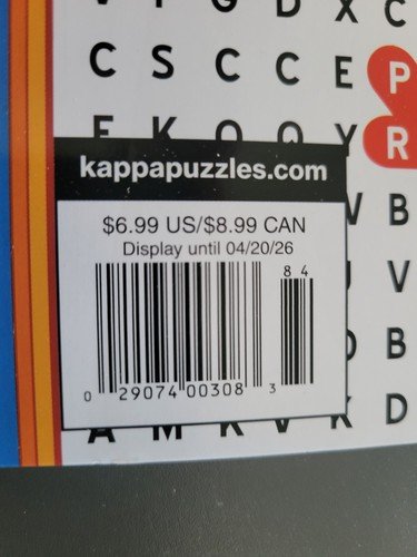 Lot Of 2 Kappa Family Puzzle Books – Big Book Of Word-Finds & Jumbo Ring-A-Word