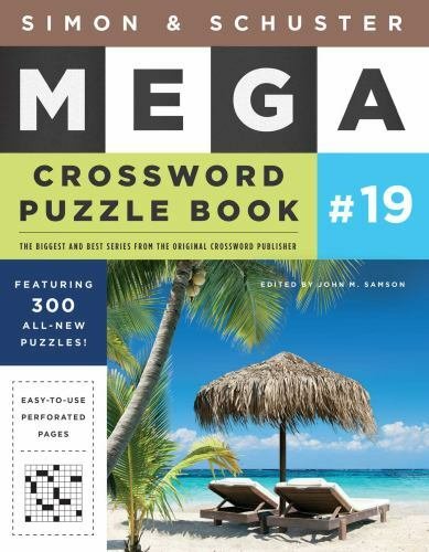 Simon & Schuster Mega Crossword Puzzle : Featuring 300 All-new Puzzles!, Pape…