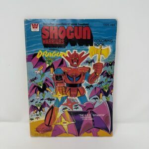 1978 SHOGUN WARRIORS Dragun The UFO Invasion Coloring Book