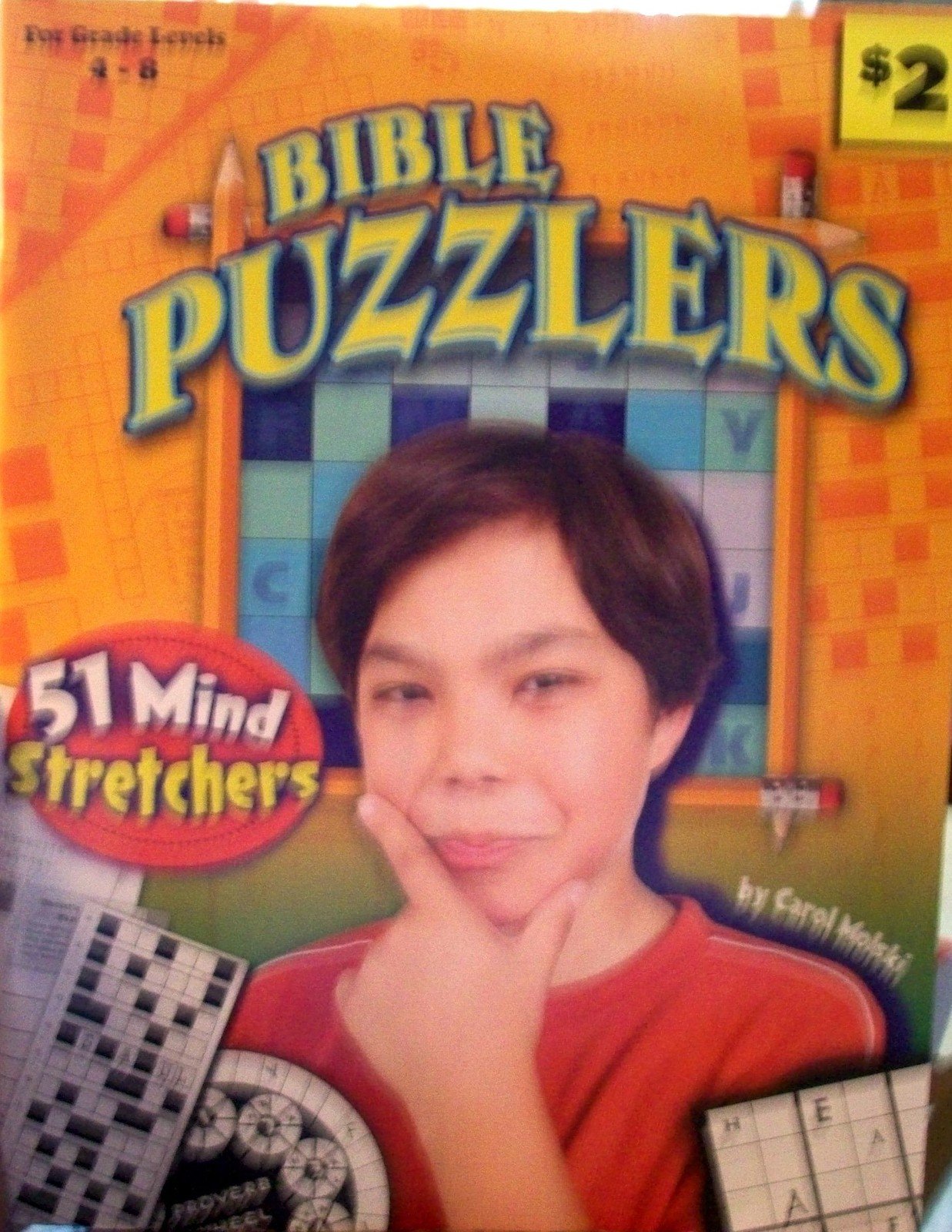 Bible Puzzlers 51 Mind Stretchers Grades 4-8