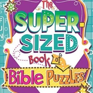 THE SUPER-SIZED BOOK OF BIBLE PUZZLES By Rosekidz *Excellent Condition*
