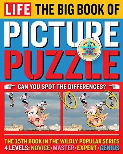 LIFE The Big Book of Picture Puzzle – Paperback, by Editors of Life – Acceptable