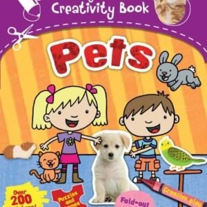 PETS: CREATIVE PLAY, FOLD-OUT PAGES, PUZZLES AND GAMES, By Mandy Archer *VG+*