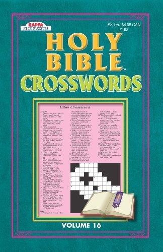 Holy Bible Crossword Puzzle Book-Vol. 16